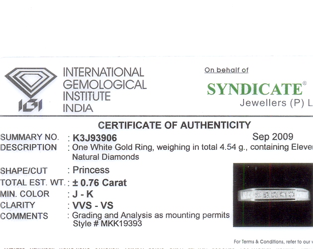 DIAMOND RING GENTS FANCY