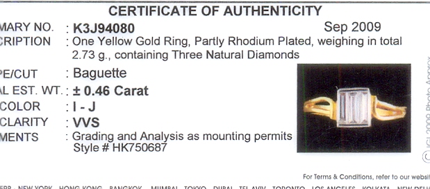 DIAMOND RING GENTS