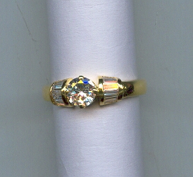 DIAMOND RING GENTS ANTIQUE