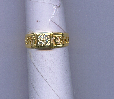 DIAMOND RING GENTS DESIGNER