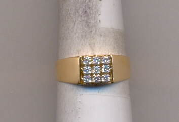 DIAMOND RING GENTS FANCY