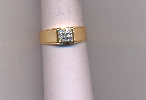 DIAMOND RING GENTS FANCY