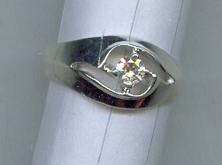 DIAMOND RING GENTS FANCY