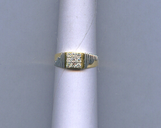 DIAMOND RING GENTS FANCY