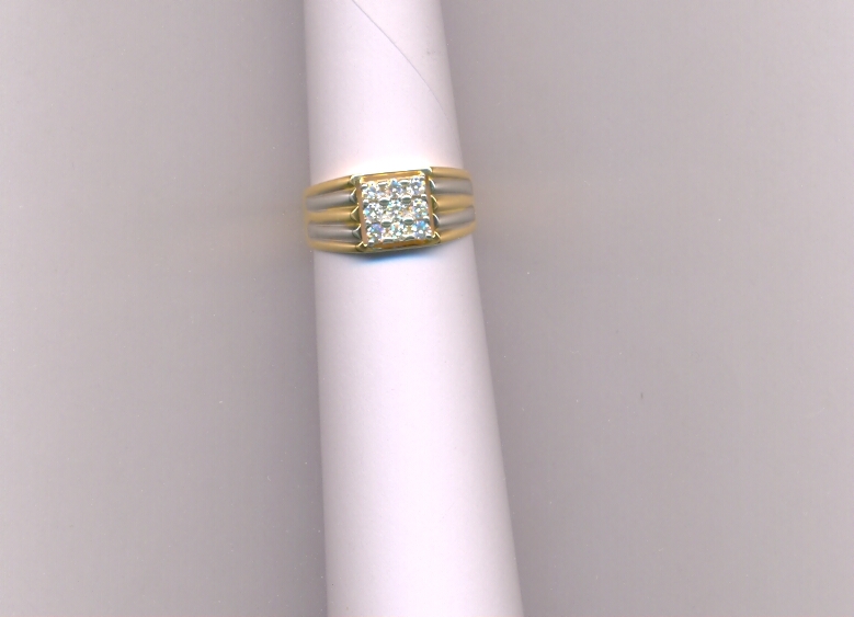 DIAMOND RING GENTS FANCY