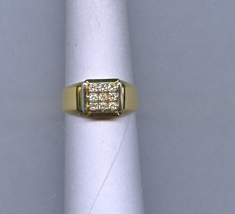 DIAMOND RING GENTS FANCY