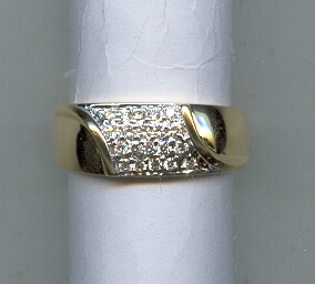 DIAMOND RING GENTS FANCY