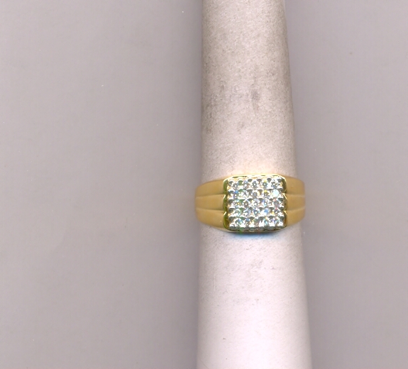 DIAMOND RING GENTS FANCY