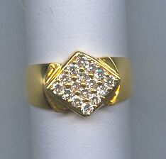 DIAMOND RING GENTS FANCY