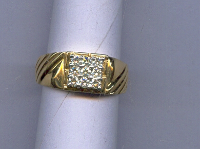 DIAMOND RING GENTS FANCY