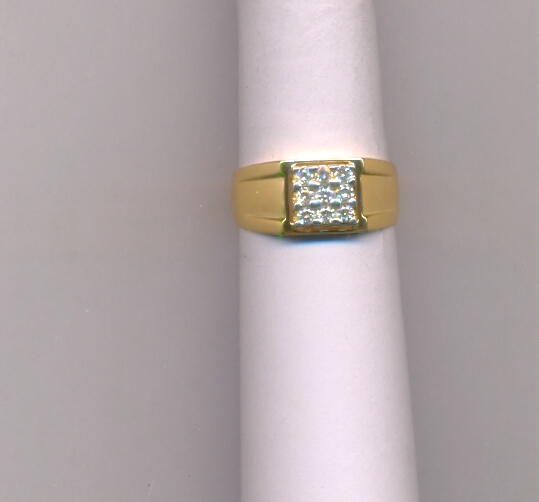 DIAMOND RING GENTS FANCY