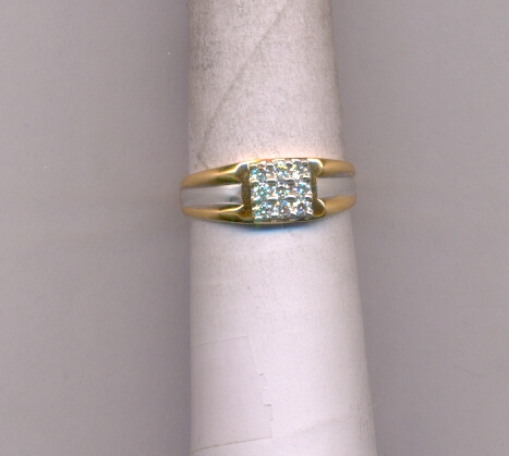 DIAMOND RING GENTS FANCY