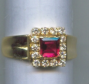 DIAMOND RING GENTS FANCY