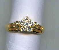 DIAMOND RING GENTS FANCY