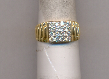 DIAMOND RING GENTS FANCY