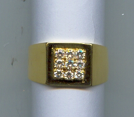 DIAMOND RING GENTS FANCY
