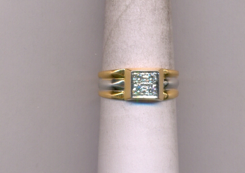 DIAMOND RING GENTS FANCY