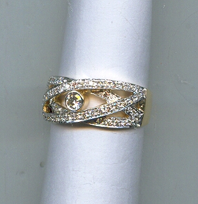 DIAMOND RING GENTS FANCY