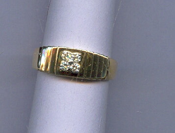 DIAMOND RING GENTS FANCY