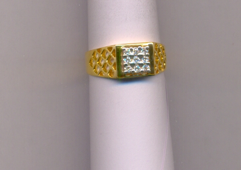 DIAMOND RING GENTS FANCY