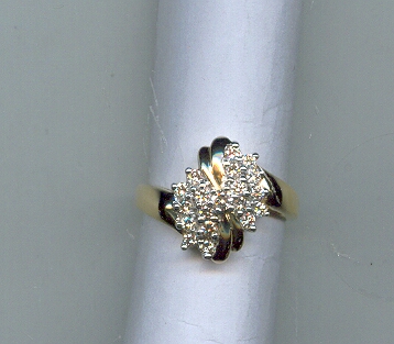 DIAMOND RING GENTS FANCY