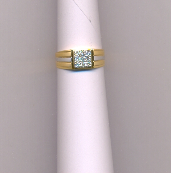 DIAMOND RING GENTS FANCY