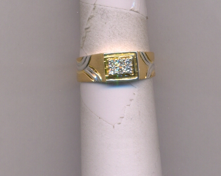 DIAMOND RING GENTS FANCY