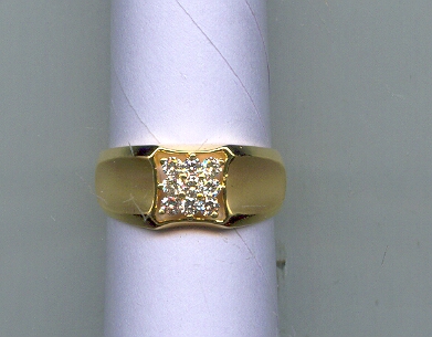 DIAMOND RING GENTS FANCY