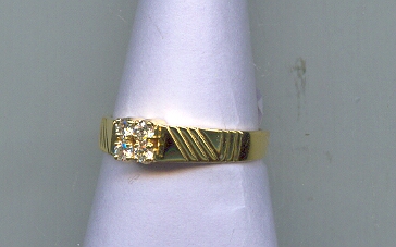 DIAMOND RING GENTS FANCY