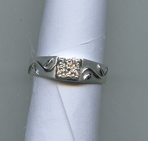 DIAMOND RING GENTS FANCY