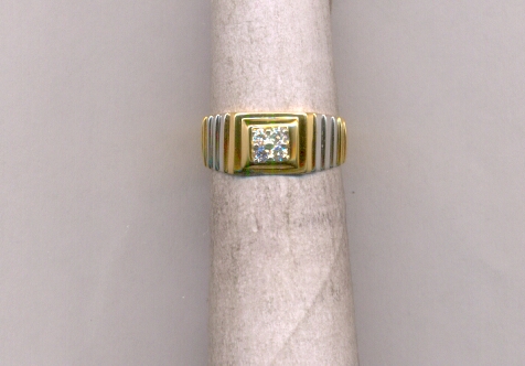 DIAMOND RING GENTS FANCY