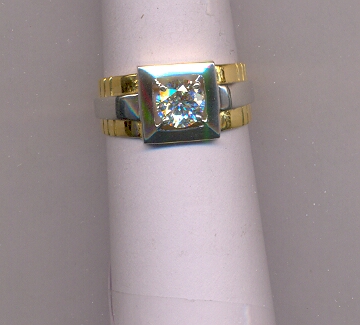 DIAMOND RING GENTS FANCY