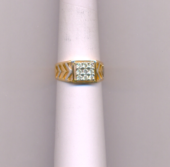 DIAMOND RING GENTS FANCY