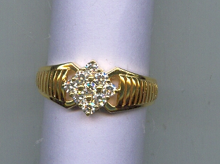 DIAMOND RING GENTS FANCY