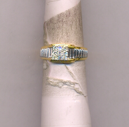 DIAMOND RING GENTS FANCY