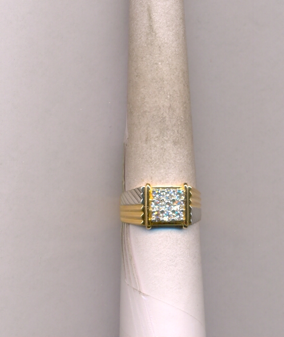 DIAMOND RING GENTS FANCY