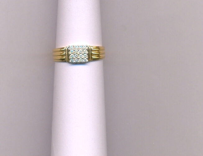 DIAMOND RING GENTS FANCY