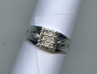 DIAMOND RING GENTS FANCY