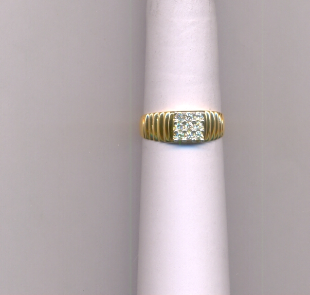 DIAMOND RING GENTS FANCY