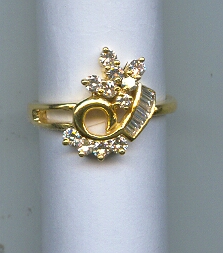 DIAMOND RING GENTS FANCY