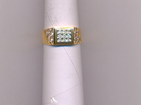 DIAMOND RING GENTS FANCY