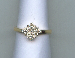 DIAMOND RING GENTS FANCY