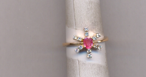 DIAMOND RING LADIES FANCY