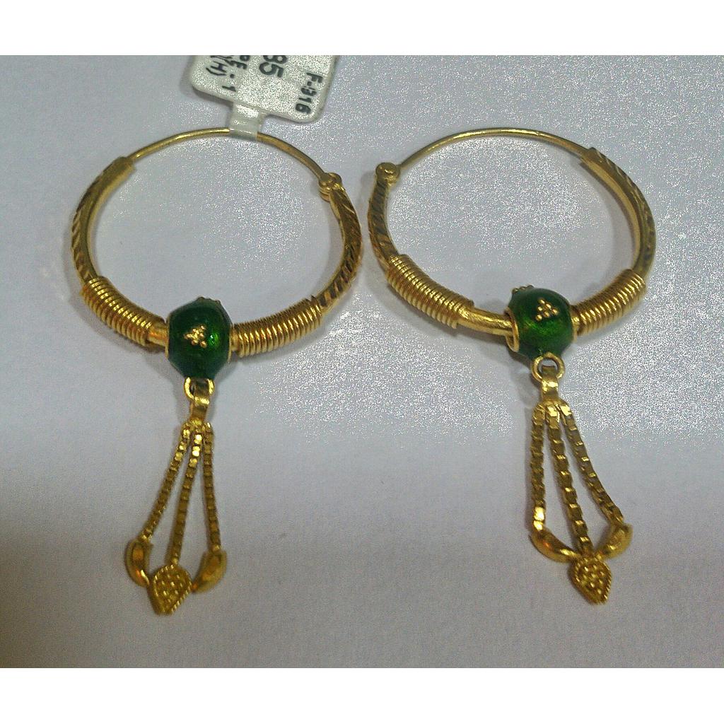 GOLD EARRING PLAIN