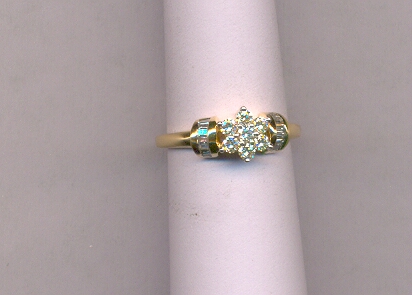 DIAMOND RING LADIES FANCY