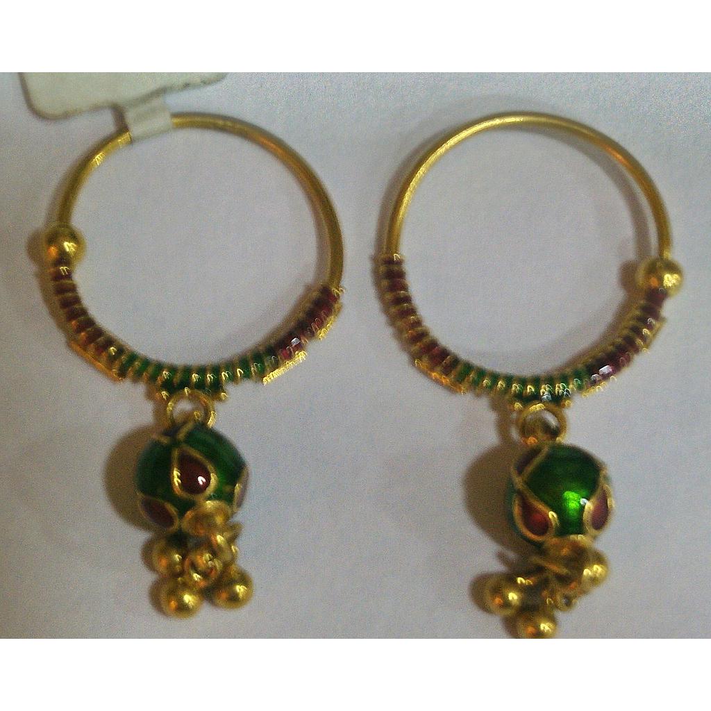 GOLD EARRING PLAIN