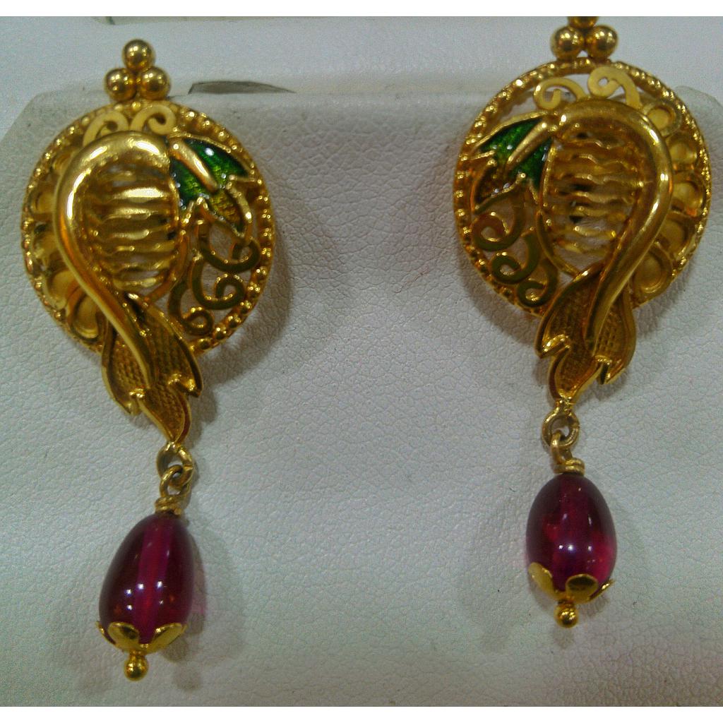 GOLD HALF SET PENDENT CASTING