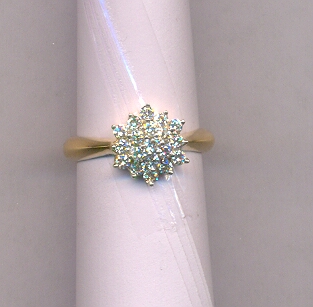 DIAMOND RING LADIES FANCY