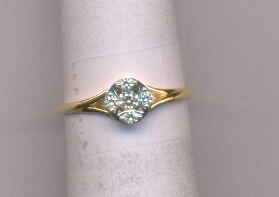 DIAMOND RING LADIES FANCY