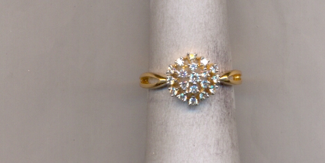 DIAMOND RING LADIES FANCY